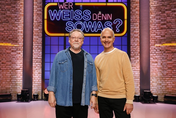 Mit Comedy-Raketen ins Neue Jahr: Christoph Maria Herbst und Jürgen von der Lippe bei "Wer weiß denn sowas?" - Das Wissensquiz vom 30. Dezember 2024 bis 3. Januar 2025, um 18:00 Uhr im Ersten