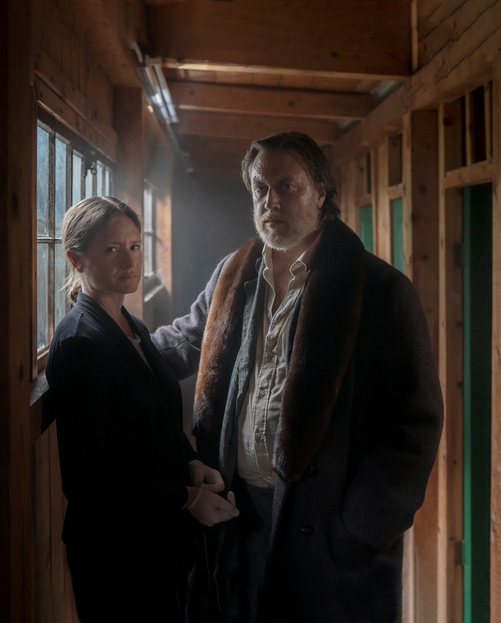 Dreharbeiten für die dritte Staffel des Sky Originals "Der Pass"- eine Produktion von / Sky Deutschland und W&B Television