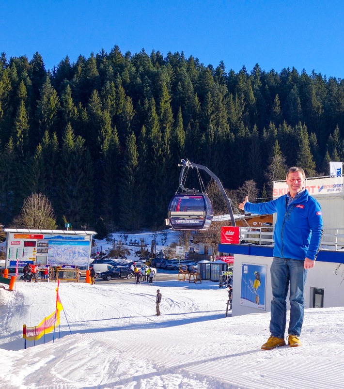 23 MIO &amp; 960 Tonnen Stahl für die neue Hartkaiserbahn in der SkiWelt Ellmau - BILD