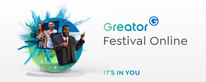 Greator veranstaltet das weltweit größte Online-Festival für Coaching &amp; Persönlichkeitsentwicklung