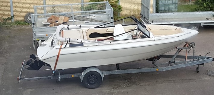 POL-FL: Flensburg - Diebstahl von Sportboot - Belohnung ausgelobt