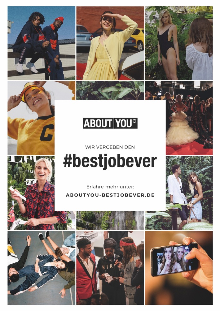 #bestjobever - Traumjob zu vergeben: ABOUT YOU sucht sein neues Instagram Gesicht