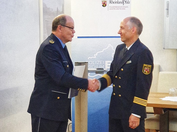 PP-ELT: Polizeihauptkommissar Stephan Hammer ist neuer Leiter der Wasserschutzpolizeistation Germersheim