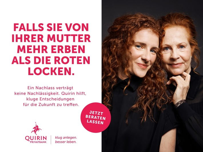 Quirin Privatbank startet emotionale Kampagne: Am Ende zählt, was bleibt