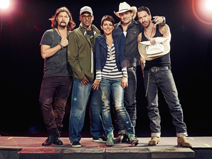 "The Voice of Germany" - So werben Nena, Xavier Naidoo, Rea Garvey und THE BOSSHOSS um die besten Stimmen Deutschlands (BILD)