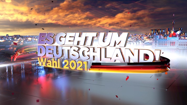 BILD TV-Programmnews: BILD LIVE SPEZIAL: Wahl 2021. Es geht um Deutschland! am Sonntag, 26.9.2021 ab 8.00 Uhr aus dem gläsernen BILD-Wahlstudio am Kanzleramt in Berlin
