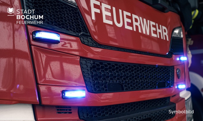 FW-BO: Brennende Werkstatt in Bochum-Grumme