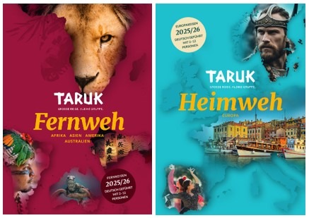 TARUK veröffentlicht neue Kataloge und Reiseprogramm 2025/26