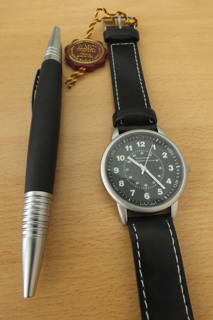 POL-SE: Pinneberg - Eigentümer einer Armbanduhr gesucht