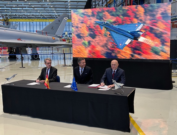 EUROJET firma un contrato para suministrar 59 motores a la flota Eurofighter del Ejército del Aire español