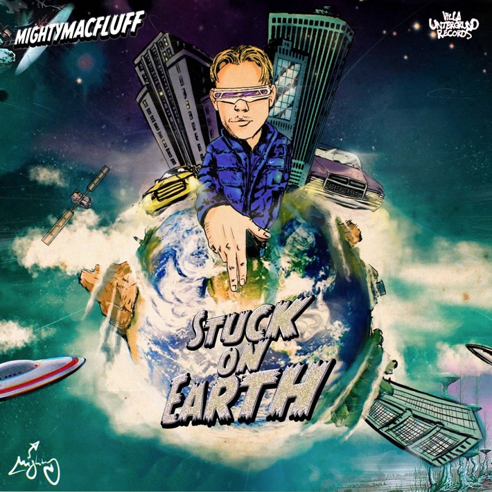 MIGHTY MAC FLUFF - So klingt Rapmusik 2030 - neues Album durch die Spacebrille
