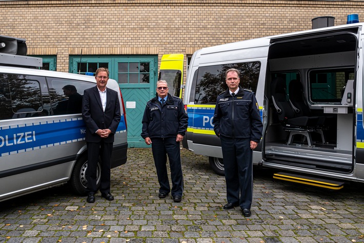 POL-GI: Neuer Lautsprecherkraftwagen des Polizeipräsidiums Mittelhessen vorgestellt