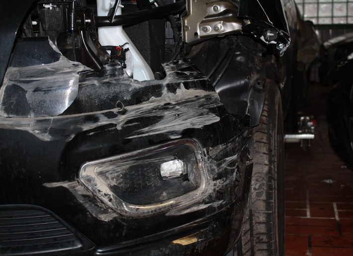 POL-HA: Gestohlenes Auto stark beschädigt gefunden