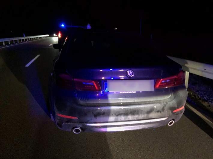 BPOLD-B: Bundespolizei stoppt gestohlenes Fahrzeug