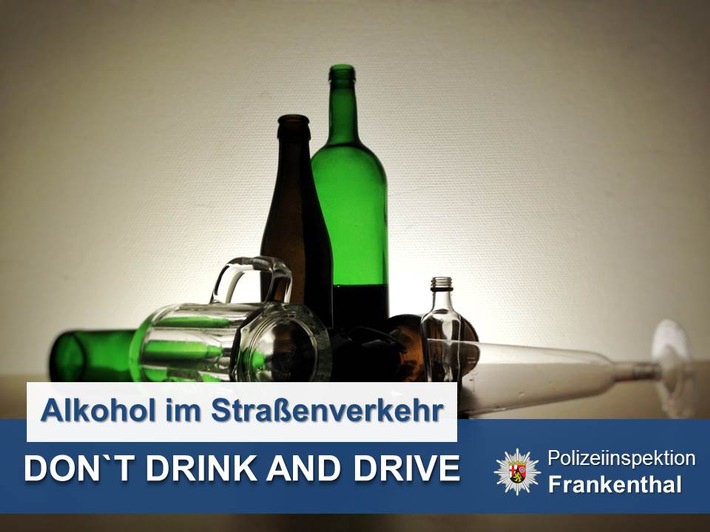 POL-PDLU: Betrunkener Autofahrer mit 1,26 Promille unterwegs