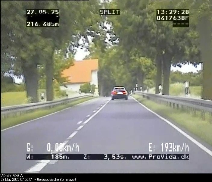 POL-NB: Wieder ein Raser mit Kind im Auto