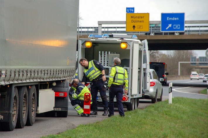 POL-BOR: Heiden / Kreis Borken - Zahlreiche Fahrzeuge unter die Lupe genommen