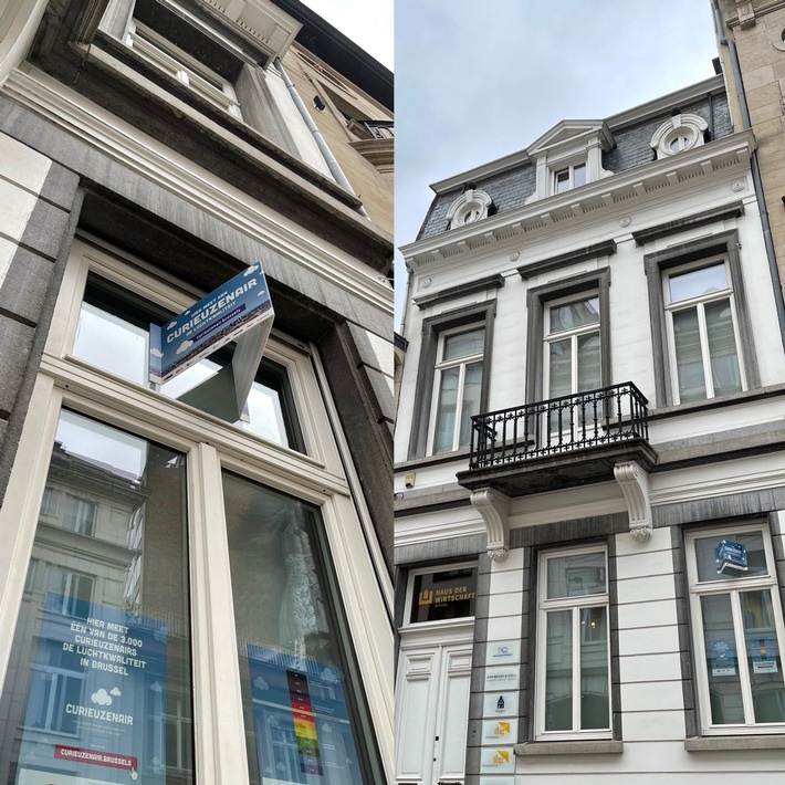 Lancement de "CurieuzenAir" : avec 3 000 Bruxellois, THG mesure la qualité de l
