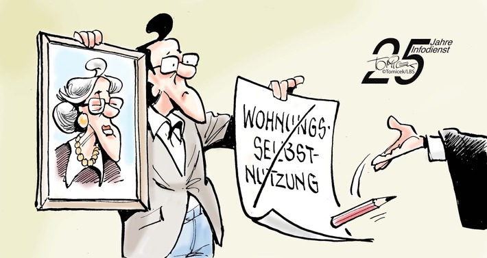Mütter zählen hier nicht / Steuerlich gesehen keine "Selbstnutzung" einer Wohnung