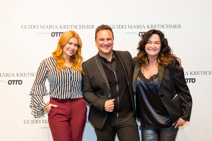 Elegante Inszenierung der Guido Maria Kretschmer Plus Size Kollektion presented by OTTO