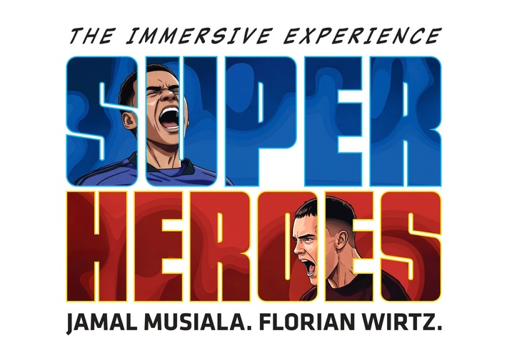 Medieneinladung: Ausstellungseröffnung SUPERHEROES. Jamal Musiala. Florian Wirtz.