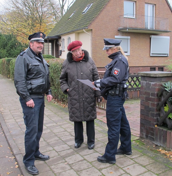 POL-NI: Hereinspaziert! Hier ist niemand zu Hause - Präventionsstreifen der Polizei -Bild im Download-