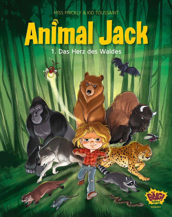 Tierisch verrückte Comic-Abenteuer mit Animal Jack