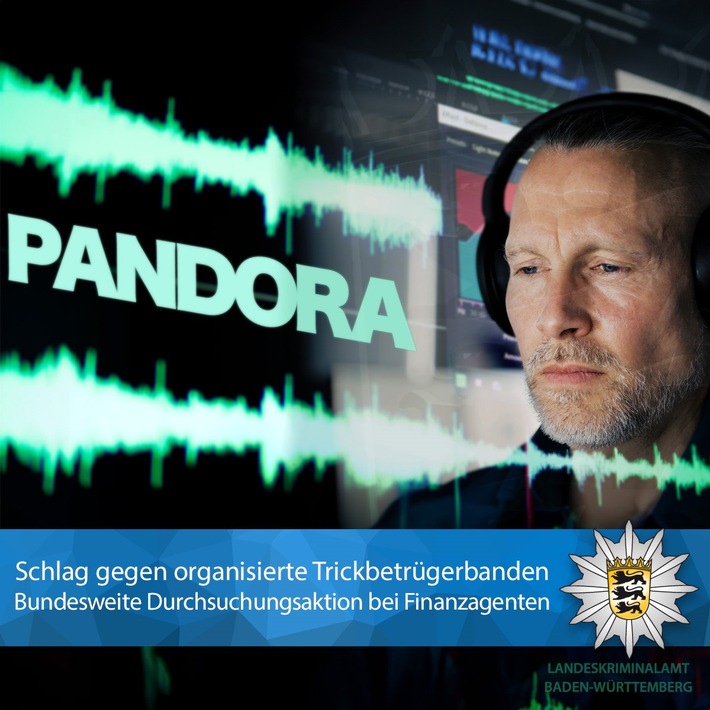 LKA-BW: Pressemitteilung LKA BW: Schlag gegen organisierte Trickbetrügerbanden - Bundesweite Durchsuchungsaktion der Ermittlungsgruppe "Pandora" bei Finanzagenten