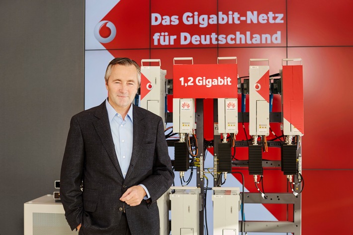 Auf dem Weg zu 5G: Vodafone zeigt Deutschlands erstes Gigabit Mobilfunknetz