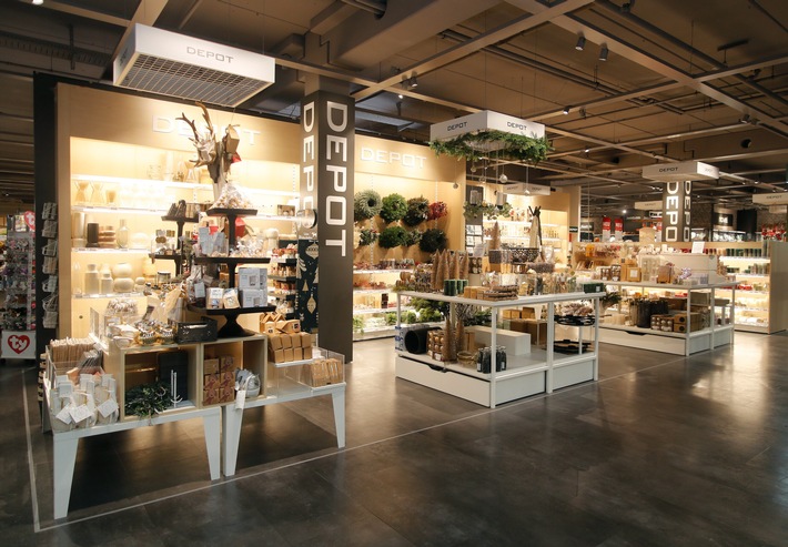 DEPOT gibt&#039;s jetzt auch bei den XXXLutz Möbelhäusern: Der Dekorationsspezialist zeigt seine Trends im neuen Shop-in-Shop-Konzept