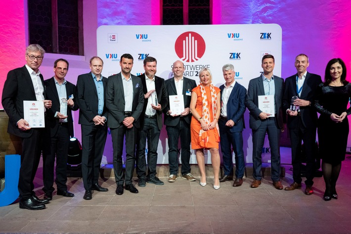 Die Gewinner des STADTWERKE AWARD 2019 kommen aus Wuppertal, Herne und Solingen