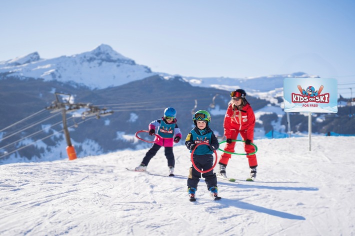 Online-Pressegespräch: Initiative „KIDS ON SKI – for free“ bringt Kinder im Alpenraum auf die Skipiste