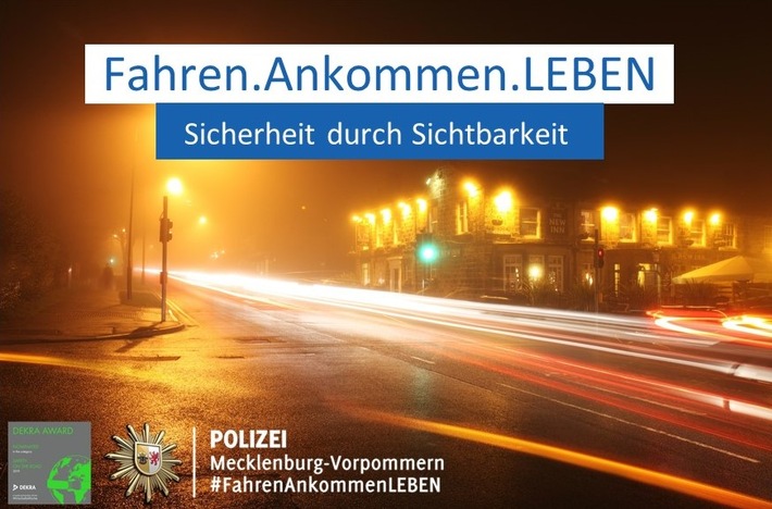 POL-HRO: Beginn der Verkehrskontrollen &quot;Fahren.Ankommen.LEBEN!&quot; mit den Schwerpunkten: Lichttechnische Erzeugnisse/Güterverkehr/ Vermögensabschöpfung