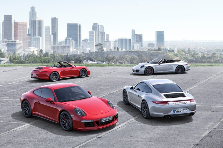 Più potenza, più dinamica di marcia: le nuove Porsche 911 Carrera GTS/Quattro nuovi modelli di punta per la gamma 911 Carrera