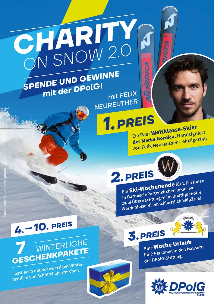 DPolG Bayern: Felix Neureuther unterstützt Stiftung der Deutschen Polizeigewerkschaft