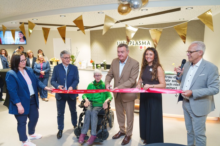 Neueröffnung in Hanau: Europlasma eröffnet neues Spendezentrum in der Brüder-Grimm-Stadt
