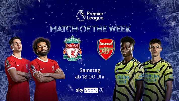 Feiertage für Fußballfans bei Sky Sport: Liverpool gegen Arsenal, Boxing Day und das volle Programm zum Jahreswechsel in der Premier League