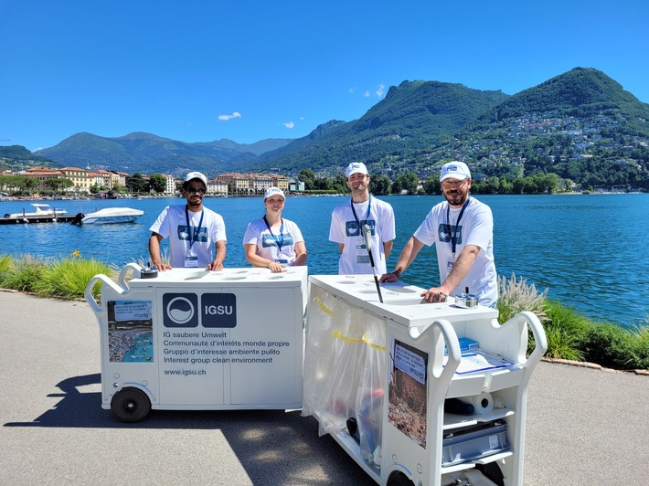 Comunicato stampa: «Lugano: buon umore invece di fastidioso littering»