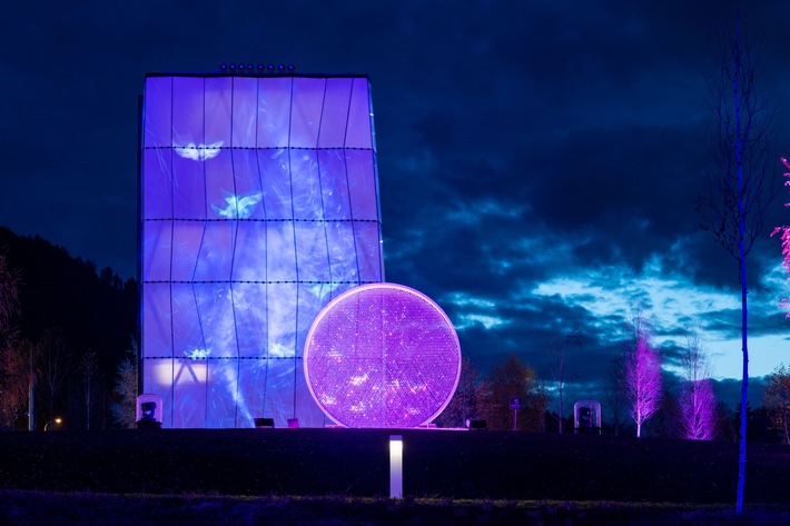 Lichtfestival 2019 in den Swarovski Kristallwelten eröffnet