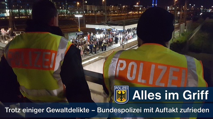 Bundespolizeidirektion München: Mehrere Gewalttaten am Sonnta: insbesondere Hackerbrücke und Hauptbahnhof betroffen