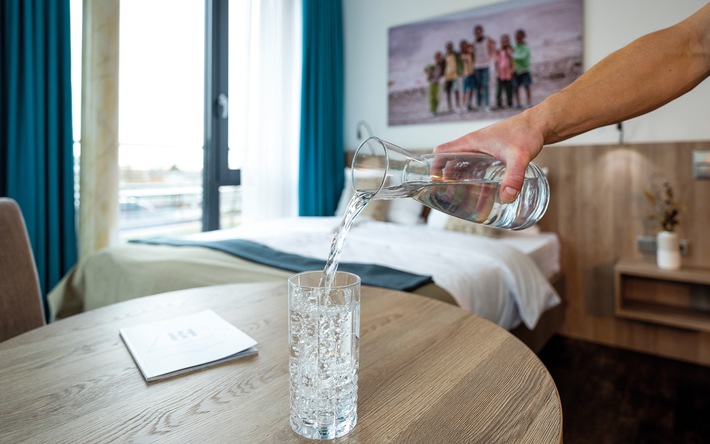 KONCEPT HOTELS: So läuft das mit dem Wasser - 20 Prozent weniger