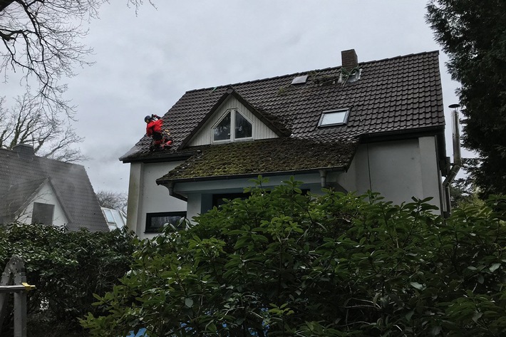 Reinigung und Sanierung am Dach miteinander kombinieren