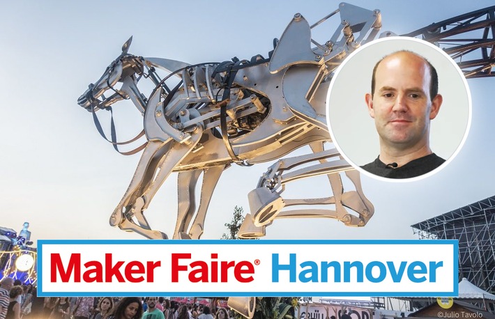 Maker Faire: Spannende Vorträge zu Zukunftsthemen / "Raspi-Vater" Eben Upton spricht über den Siegeszug des Minicomputers