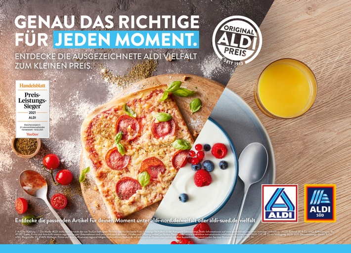 Genau das Richtige für jeden Moment: ALDI Kampagne stellt Preis-Leistungs-Kompetenz in den Mittelpunkt