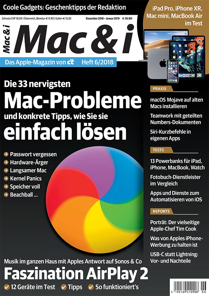 Mac & i: Nervige Probleme einfach beheben / Wenn das Mac-Passwort nicht funktioniert