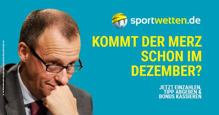 sportwetten.de verteilt Boni für Tipps auf neuen CDU-Parteivorsitz