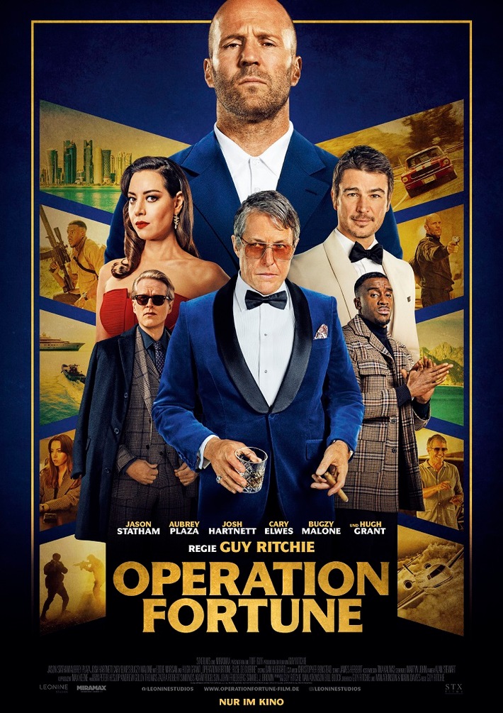 Explosive Action, Coolness & ein unschlagbares Ensemble! / Guy Ritchies Agententhriller OPERATION FORTUNE startet am 5. Januar 2023 im Kino (FOTO)