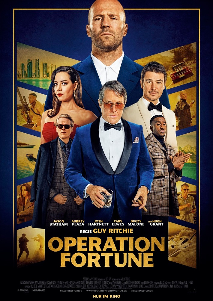 Explosive Action, Coolness & ein unschlagbares Ensemble! / Guy Ritchies Agententhriller OPERATION FORTUNE startet am 5. Januar 2023 im Kino