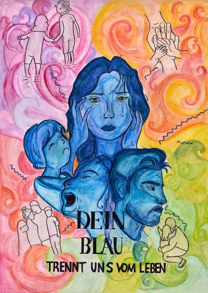 „bunt statt blau“: Schülerin aus Schulzendorf gewinnt Plakatwettbewerb in Brandenburg