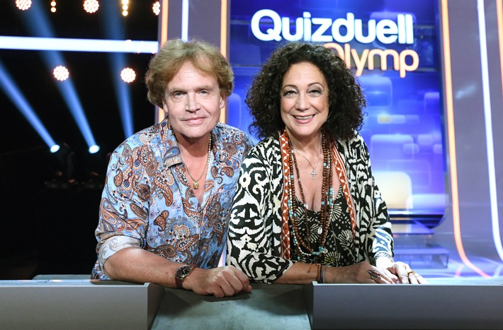 Geschwisterduo Wussow gegen den "Quizduell-Olymp": Barbara und Alexander Wussow zu Gast bei Esther Sedlaczek / "Quizduell-Olymp" am Freitag, 11. August, 18:50 Uhr im Ersten